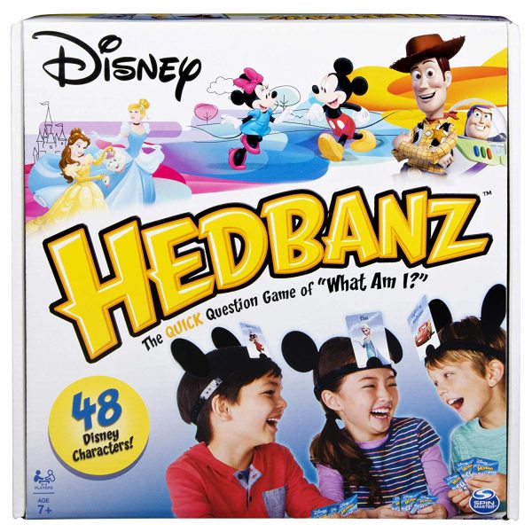 Children s Disney Hedbanz Guessing Card Games -   Multicolour Discount