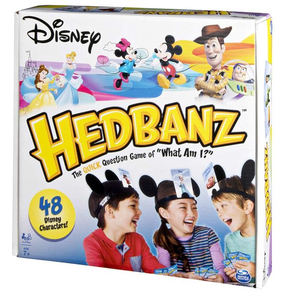 Children s Disney Hedbanz Guessing Card Games -   Multicolour Discount