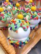 Ice Cream Cone Cake Pops, Birthday Cake Pops, Candyland Party, Baby shower Online Hot Sale