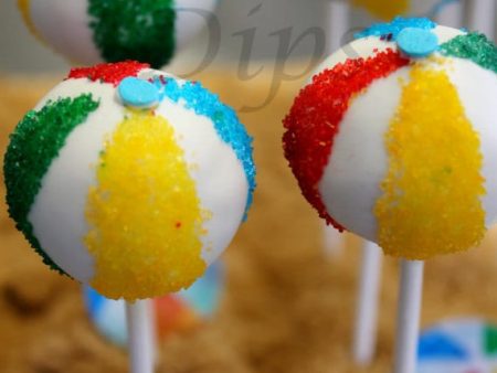 Beach Ball Cake Pops Online