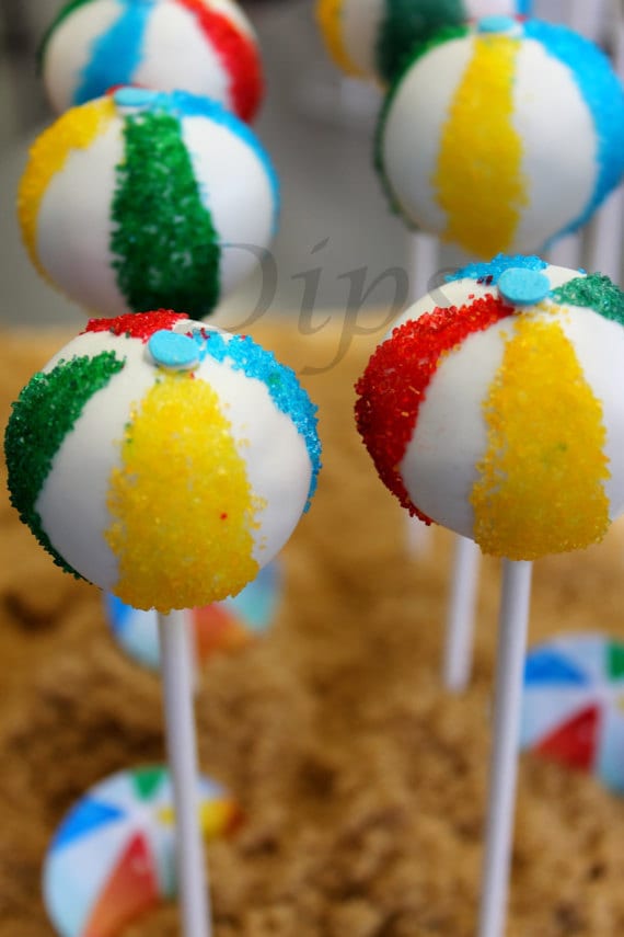 Beach Ball Cake Pops Online