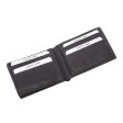 Mens Leather Wallet Trifold Blk Supply