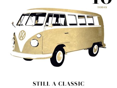 Volkswagen Campervan Age 40 Birthday Card For Sale