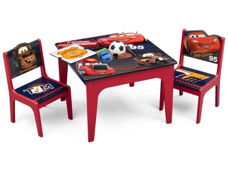 Cars Deluxe Table & Chair with Storage Fashion