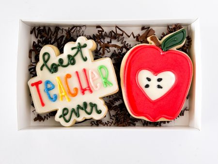 Best Teacher Ever Cookie Gift Box For Cheap