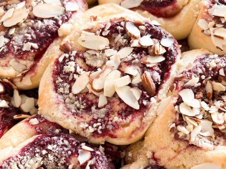 Raspberry Almond Stuffed Rolls For Sale