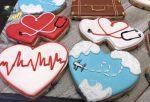 16 Travel Cookies, Heart cookies, Stethoscope cookies, Off to college cookies, Nursing school cookies, Nurse cookies, Luggage cookies Online now