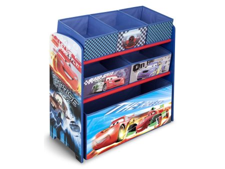 Cars Multi-Bin Toy Organizer Hot on Sale