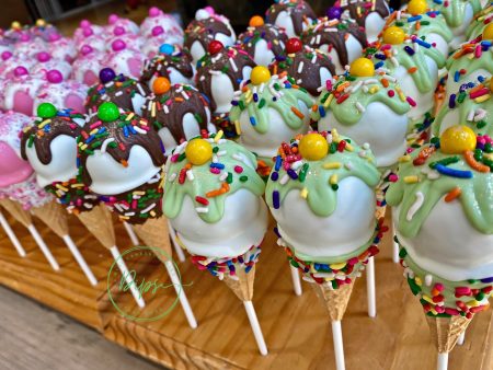 Ice Cream Cone Cake Pop  Party bundle Hot on Sale