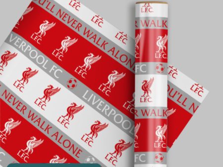 Liverpool FC 3m Roll Wrapping Paper For Cheap