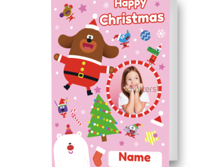 Hey Duggee Personalised Christmas Photo Card Online now