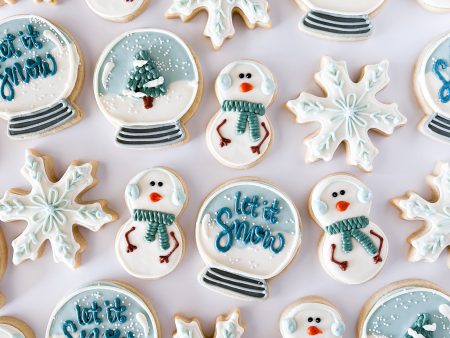 Let it Snow Sugar Cookie Set Fashion