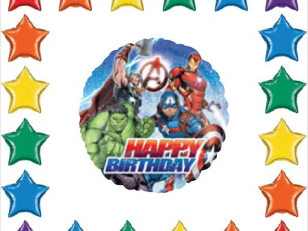 Avengers Happy Birthday Hot on Sale