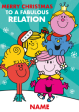 Mr Men & Little Miss Personalised  Fabulous  Christmas Card Online now