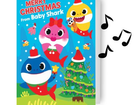 Baby Shark Christmas Sound Card For Sale