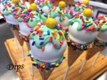 Ice Cream Cone Cake Pops, Birthday Cake Pops, Candyland Party, Baby shower Online Hot Sale