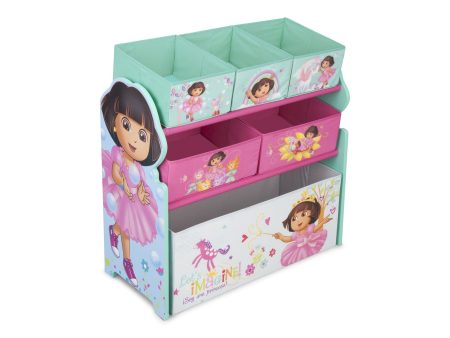 Dora Multi-Bin Toy Organizer Supply