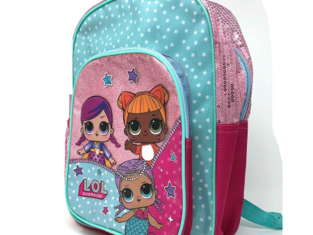 LOL Suprise Deluxe Glitter Children s Backpack For Sale