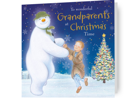 The Snowman  Grandparents  Christmas Card Online