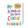 Brightside Age 100 Birthday Card on Sale