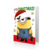 Despicable Me Minion Christmas Card For Cheap