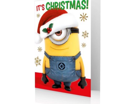 Despicable Me Minion Christmas Card For Cheap