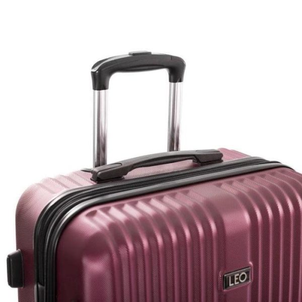 Leo Levante Lightweight Spinner Luggage 3pc. Set - Burgundy Online