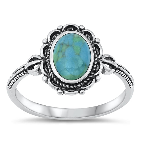 TURQUOISE STONE RING Online now