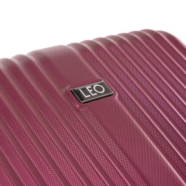 Leo Levante Lightweight Spinner Luggage 3pc. Set - Burgundy Online