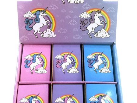 Unicorn Rainbow Note Books Pads Party Bag Fillers (Assorted) X 6 12 18 24 36 48 For Sale