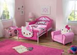 Hello Kitty Plastic 3D Toddler Bed Online Hot Sale