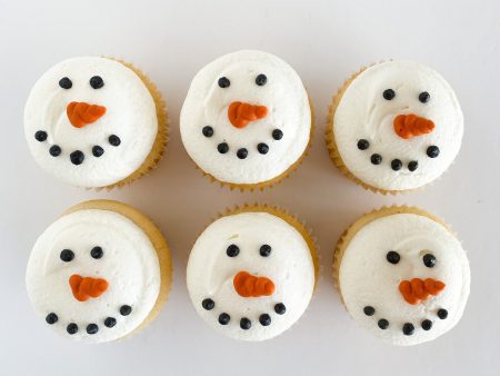 Snowman Cupcakes Supply