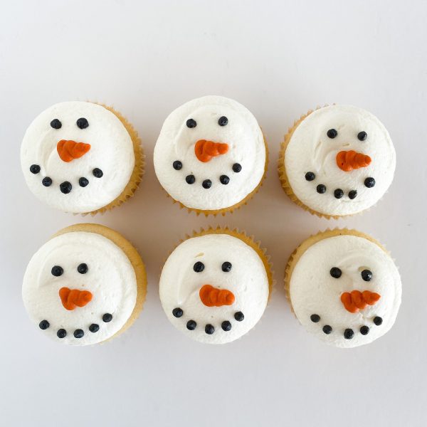 Snowman Cupcakes Supply