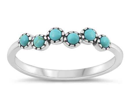 TURQUOISE band RING on Sale