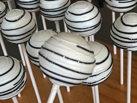 3 dozen swirl Cake pops (party package) Fashion