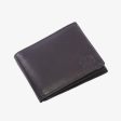 Mens Leather Wallet Trifold Blk Supply