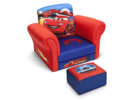 Cars Upholstered Chair with Ottoman Online Sale