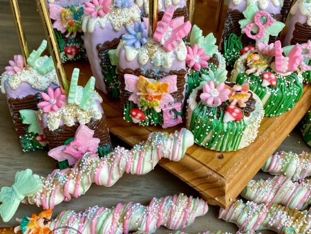 4 dozen Enchanted Forest party package, Enchanted Garden Fairy party bundle For Discount