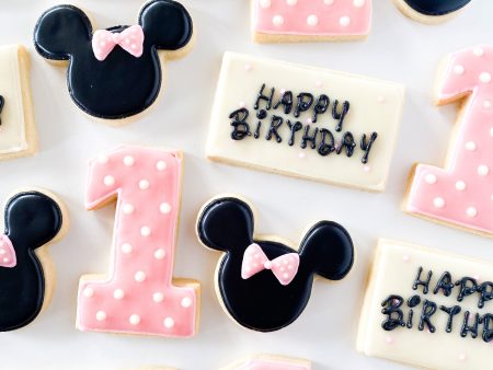 Mickey or Minnie Sugar Cookie Set Sale