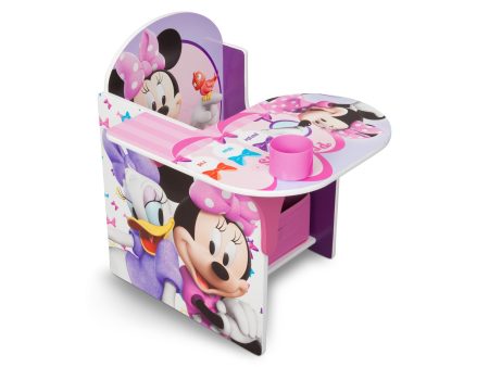 Minnie Mouse Chair Desk with Storage Bin Online now