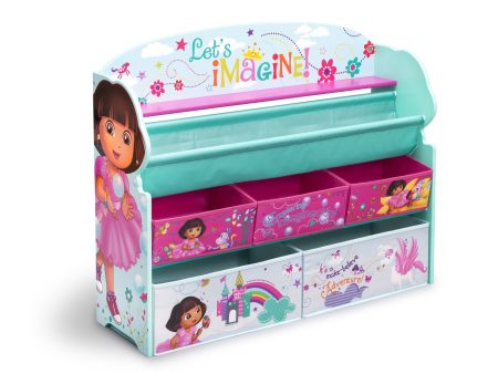 Dora Deluxe Book & Toy Organizer For Sale