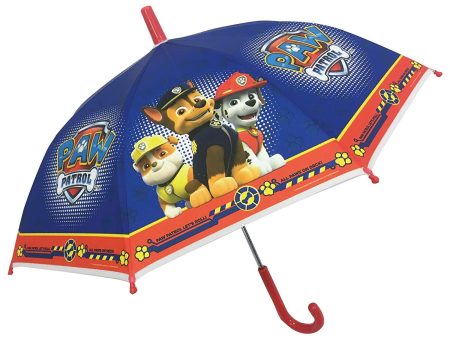 PAW Patrol Dome Shaped Childrens Brolly Umbrella - Chase,Marshall,Rubble For Discount