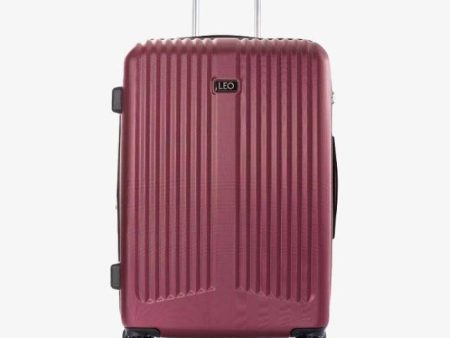 Leo Levante Lightweight Spinner Luggage 3pc. Set - Burgundy Online