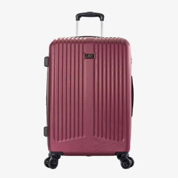 Leo Levante Lightweight Spinner Luggage 3pc. Set - Burgundy Online