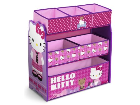 Hello Kitty Multi-Bin Toy Organizer Online now