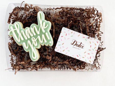 Thank You Sugar Cookie Gift Set Online Hot Sale