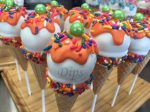 Orange Ice Cream Cone Cake Pops Supply