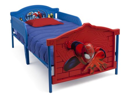 Spider-Man Plastic 3D Twin Bed Discount