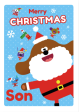 Hey Duggee Personalised Relation Christmas Card Online Sale