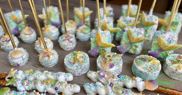 Under the Sea Party Package, Mermaid Party Package, 4 dozen party package on Sale